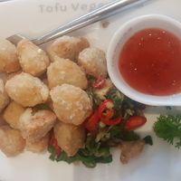 Salt and pepper chicken at Tofu Vegan - Islington in North London