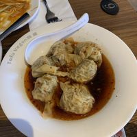 Wontons   at Tofu Vegan - Islington in North London