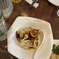 Veg dumplings   at Tofu Vegan - Islington in North London