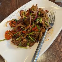 Vegan lamb   at Tofu Vegan - Islington in North London