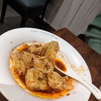 Wontons at Tofu Vegan - Islington in North London