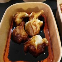 Starter wontons I think? Anyway it was amazing! at Tofu Vegan - Islington in North London