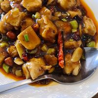 Chicken gung pao at Tofu Vegan - Islington in North London