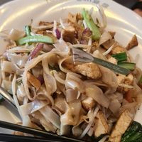 Gluten free noodles, veg and tofu at Tofu Vegan - Islington in North London