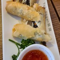 Spring rolls at Tofu Vegan - Islington in North London