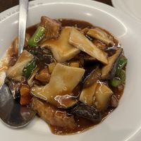 Stir fry tofu with mushrooms   at Tofu Vegan - Islington in North London