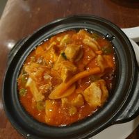Kimchi stew at Tofu Vegan - Islington in North London
