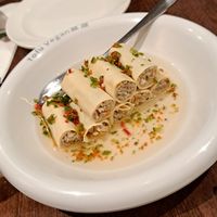 Tofu and vegetable rolls at Tofu Vegan - Islington in North London