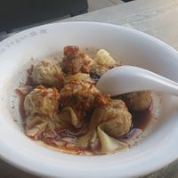 Wonton at Tofu Vegan - Islington in North London