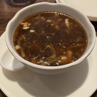 Hot and sour soup  at Tofu Vegan - Islington in North London
