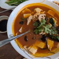 Mao cai (hot pot) at Tofu Vegan - Islington in North London