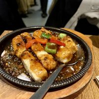 Black bean tofu (not spicy!)   at Tofu Vegan - Islington in North London