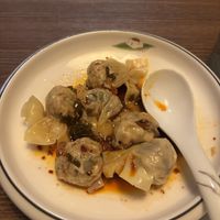 Wontons in house sauce   at Tofu Vegan - Islington in North London