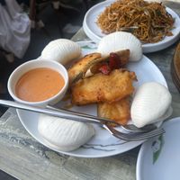 “Fish” Bao   at Tofu Vegan - Islington in North London
