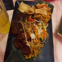 Sate ajam tempeh at Casa Chow in Gouda