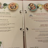 Some vegan bagels Feb 2023 at Bagels & Beans - Biltstraat in Utrecht