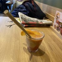 Alles gemengd sap: tastes quite plain  at Bagels & Beans - Biltstraat in Utrecht