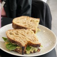 Pesto Avocado Sandwich  at Oliver Green - West in Amsterdam