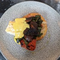 All English breakfast at Powerplant in North West London