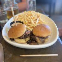 Mushroom sliders    at The Feedery in Englewood