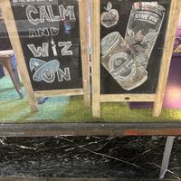 Sign  at Wizard Burger in Albany