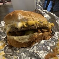 Orc popper with Melba on the side  at Wizard Burger in Albany