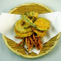 Vegetable Tempura at Waraji Japanese Restaurant in Raleigh