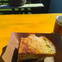 Visiting pop up Plant the Seed for one weekend. My own mug. at The Bathing Hut in St Leonards