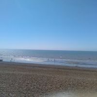 Lovely view always at The Bathing Hut in St Leonards