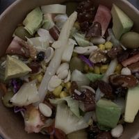 Salad of the house  at Curcumaa in Gran Canaria