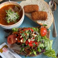 vegan menu!  at Wolfsend in Zaandijk