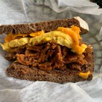 Close-up  at Take Two Cafe in Schenectady