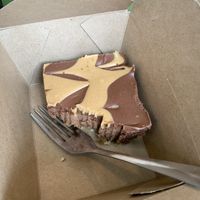 Chocolate peanut butter cheesecake bar  at Take Two Cafe in Schenectady