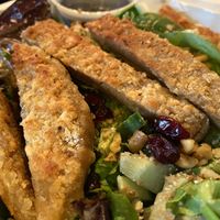 The “Had to Have a Salad” with grilled seitan. Yum!  at Take Two Cafe in Schenectady