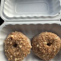 Apple crisp cronuts  at Take Two Cafe in Schenectady
