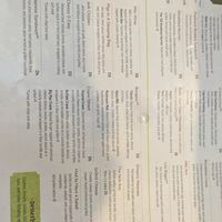 Food menu at Take Two Cafe in Schenectady