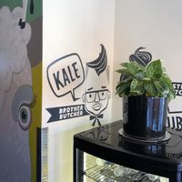 Kale! #Veganuary at Herbie Butcher's Fried Chicken in Minneapolis