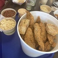 Part of the XL bucket  at Herbie Butcher's Fried Chicken in Minneapolis