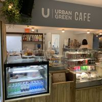 Interior  at Urban Green Cafe in Newcastle Upon Tyne