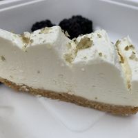 VG key lime cheesecake  at Urban Green Cafe in Newcastle Upon Tyne