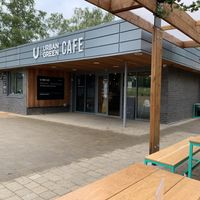 Exterior  at Urban Green Cafe in Newcastle Upon Tyne