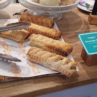 Sausage rolls (vg) at Urban Green Cafe in Newcastle Upon Tyne