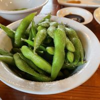 Edamame at Tora Sushi Lounge in Tillamook