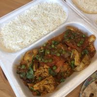 Aloo Gobhi Matar at Mini Punjabi Dhaba in Loerrach