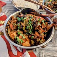 The six vegetable curry at Mini Punjabi Dhaba in Loerrach