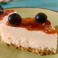 Extraordinaria tarta de queso at O Viso Ecovillage in Ourol