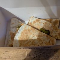 Spicy quesadilla at Uapami in Krakow