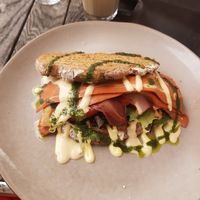 Vegan BLT at Blossom in Leiden