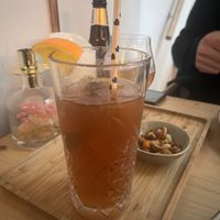 Homemade iced tea   at Blossom in Leiden
