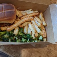 Pulled pork at Michezo Vegan Cafe in South Orange